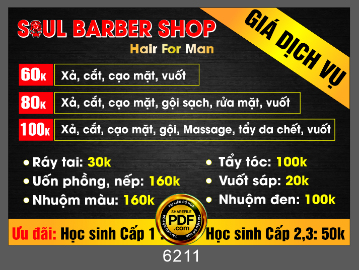 menu bang gia soul barber shop hair for man tung bung khai truong 2.png